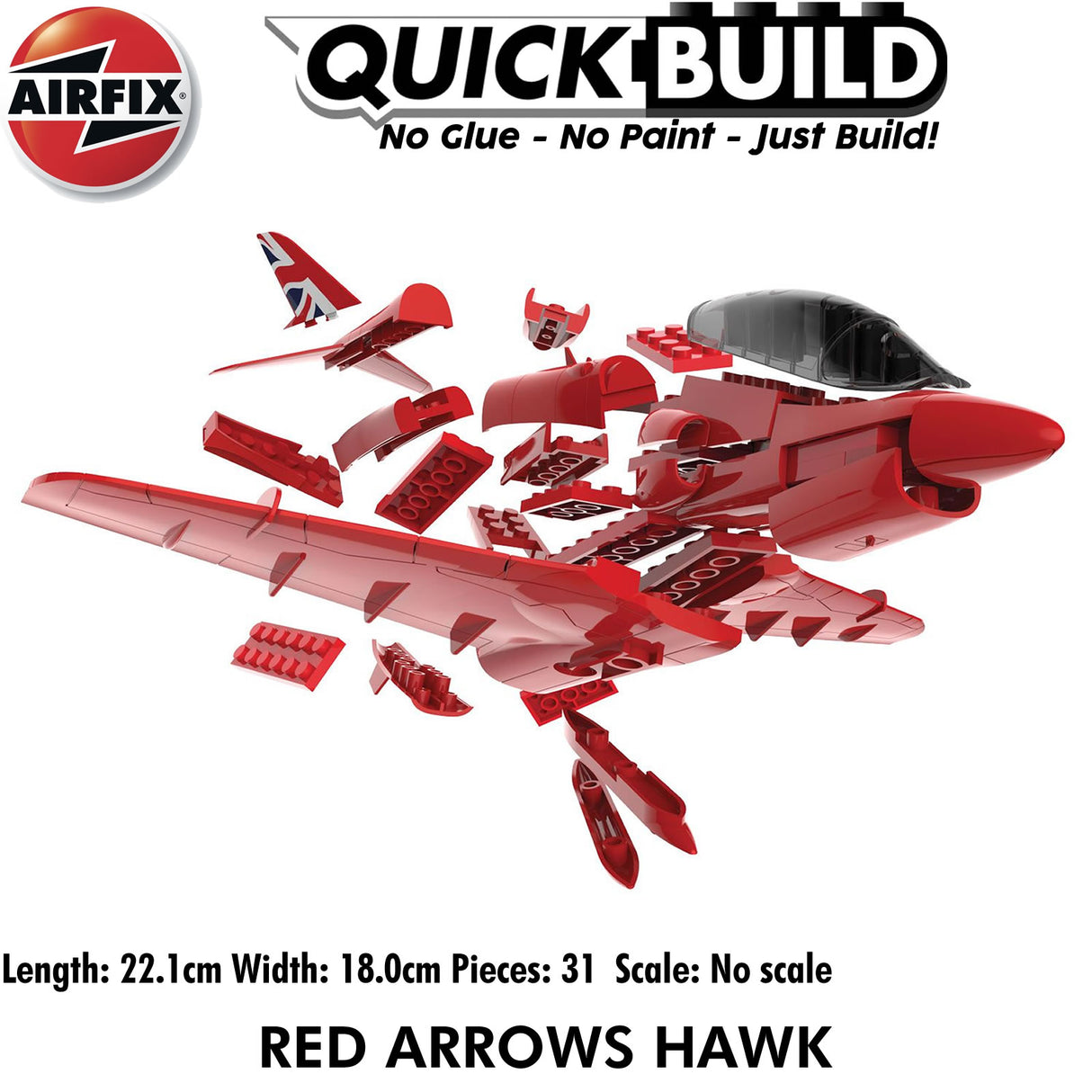 Red Arrows Hawk - Model kit | Airfix | J6018