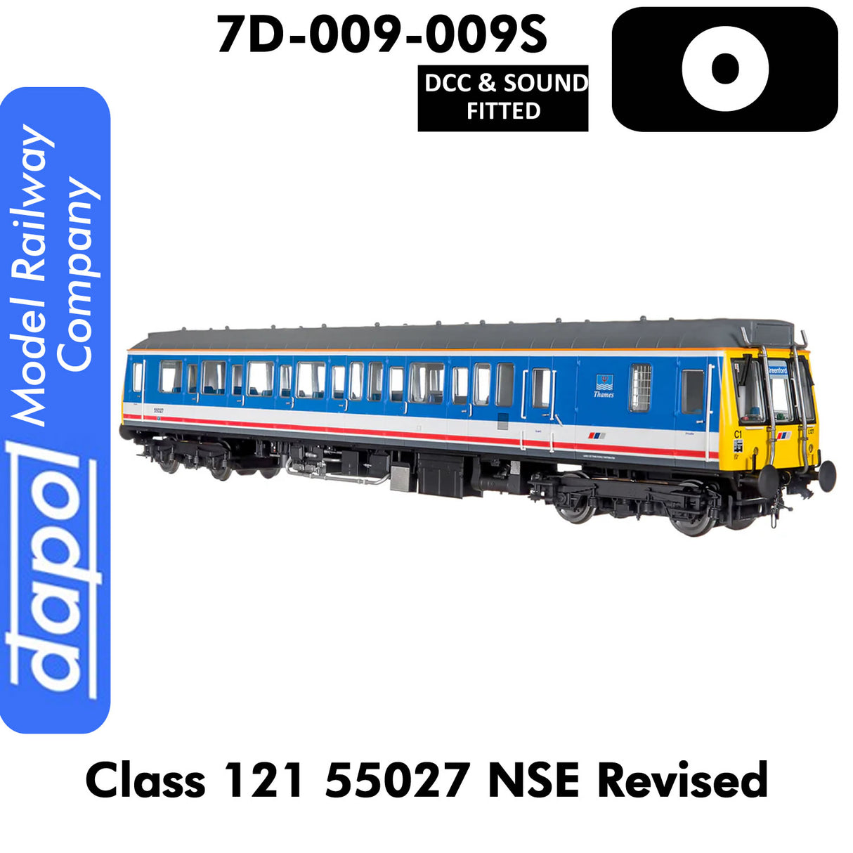 Class 121 55027 NSE Revised | Dapol |  7D-009-009S