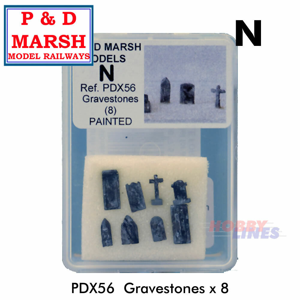 Gravestones x 8 | P&D Marsh | X56