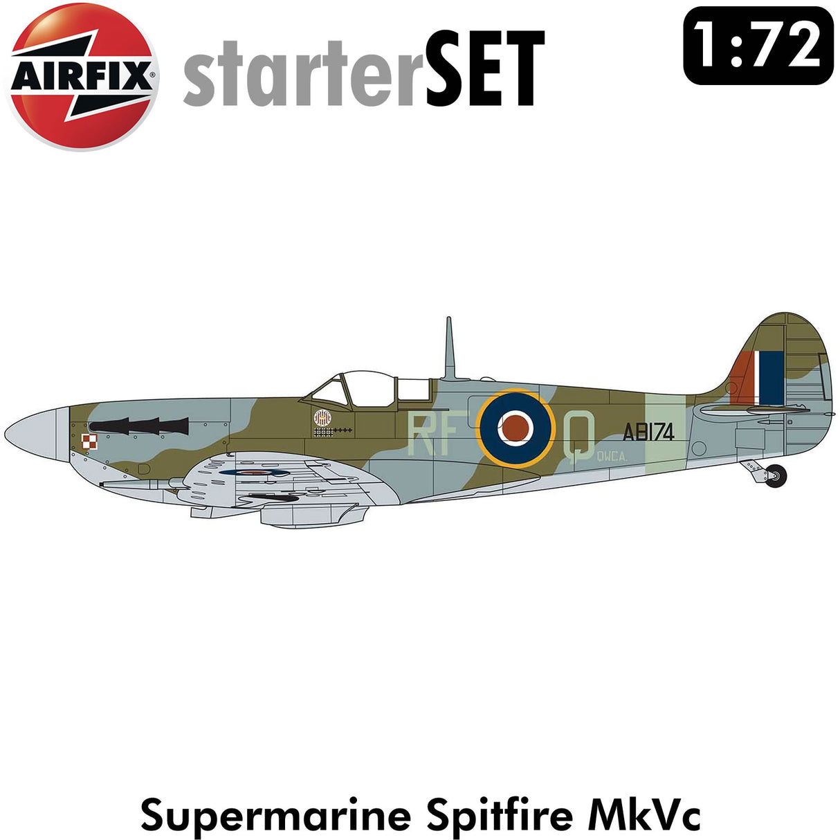 Supermarine Spitfire Starter Set | Airfix | A55001