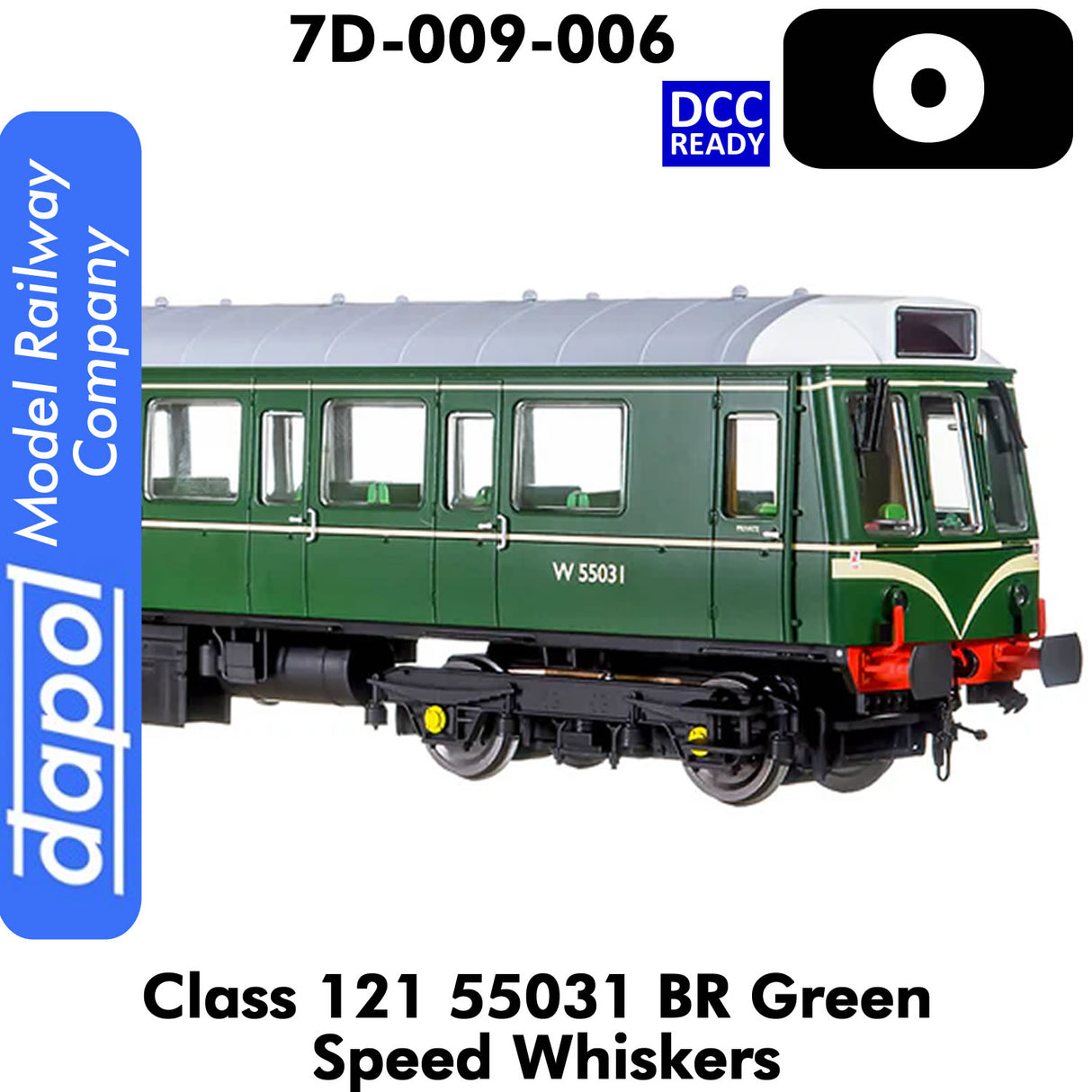Class 121 55031 BR -Green Speed Whiskers | Dapol | 7D-015-006
