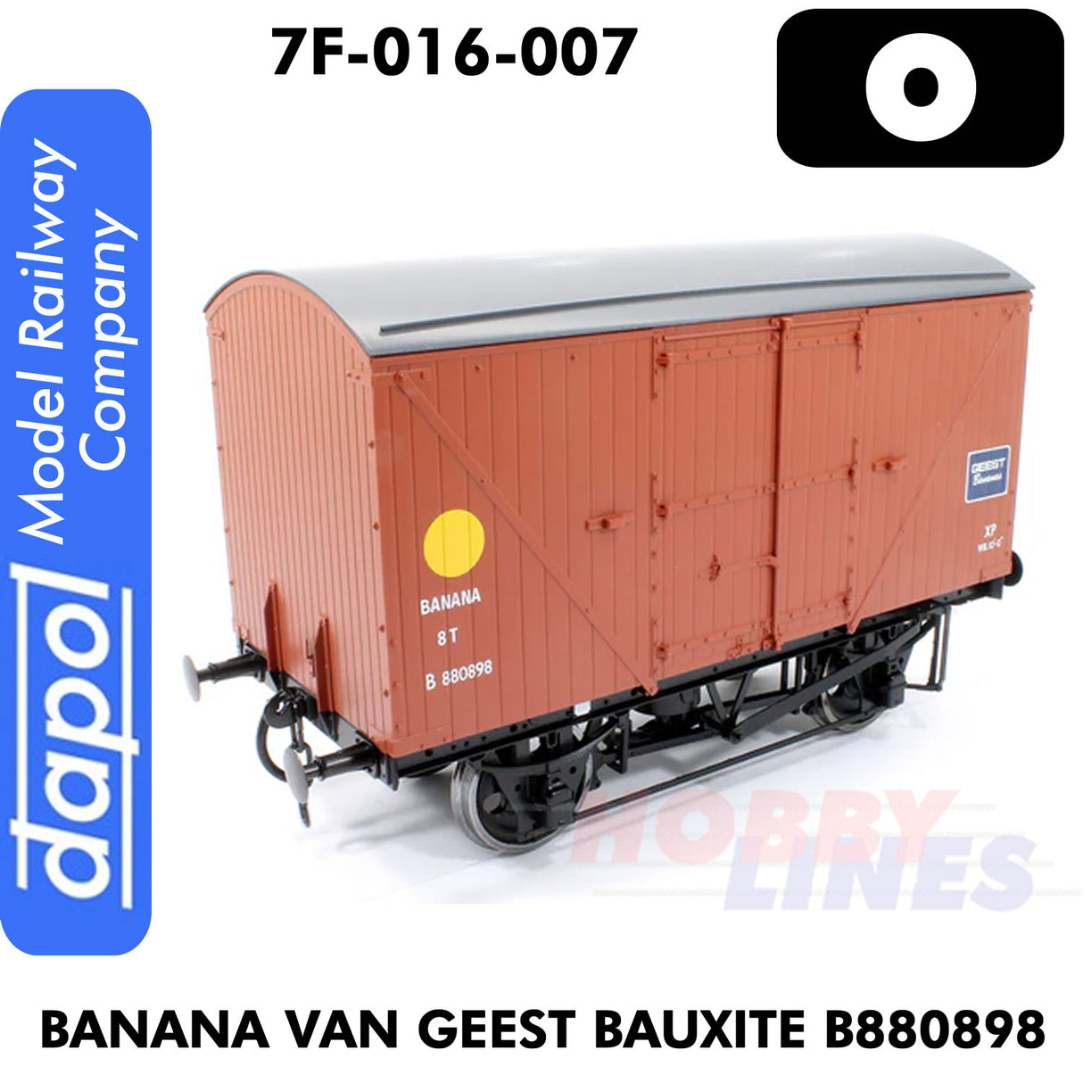 Banana Van Geest Bauxite B880898 - Wagon | Dapol | 7F-016-007