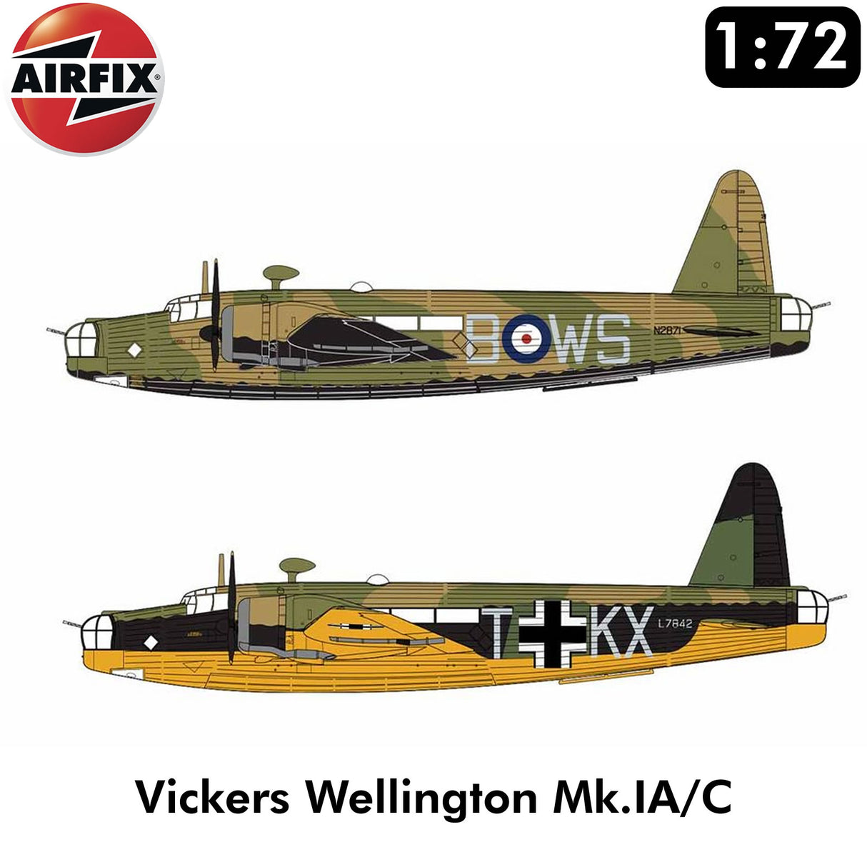 Vickers Wellington Mk.IA/C- Model Kit | Airfix |  A08019A