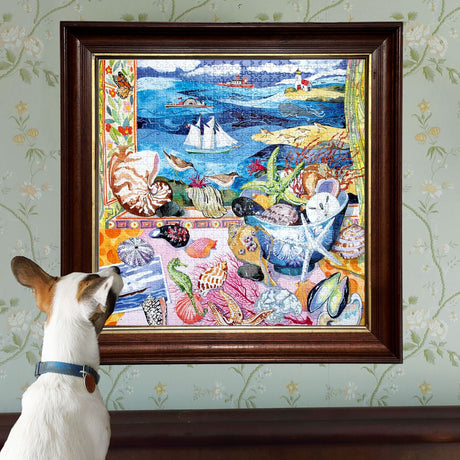 Seashells by the Shore 1000 pc Puzzle | eeBoo | PZT873