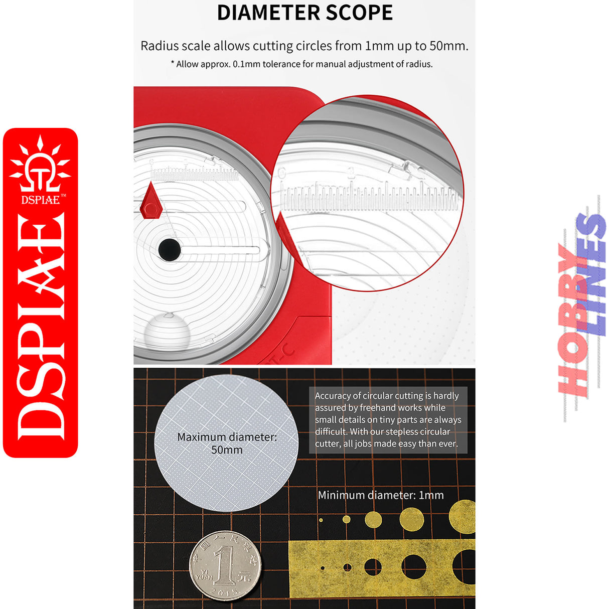 PT-C Integral Stepless Circular Cutter | DSPIAE | DS020