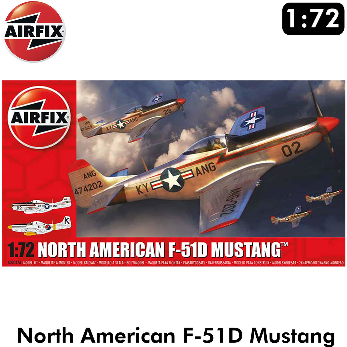 North American F-51D Mustang - Model Kit | Airfix | A02047A