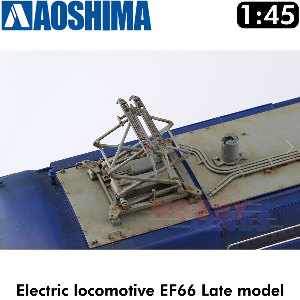 Electric Locomotive EF66 JRF Late Model 1:45 OJ TRAIN MUSEUM #4 Aoshima 05407