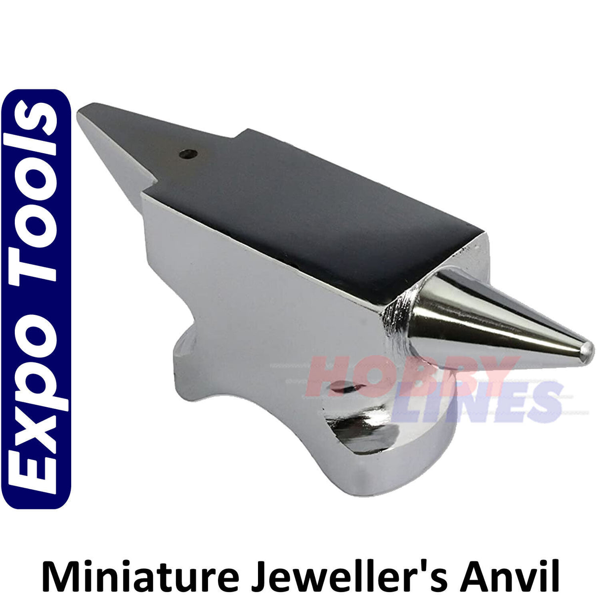 ANVIL JEWELLERS Miniature Flat Horn Chromed Shaping Hammering tool Expo 74380