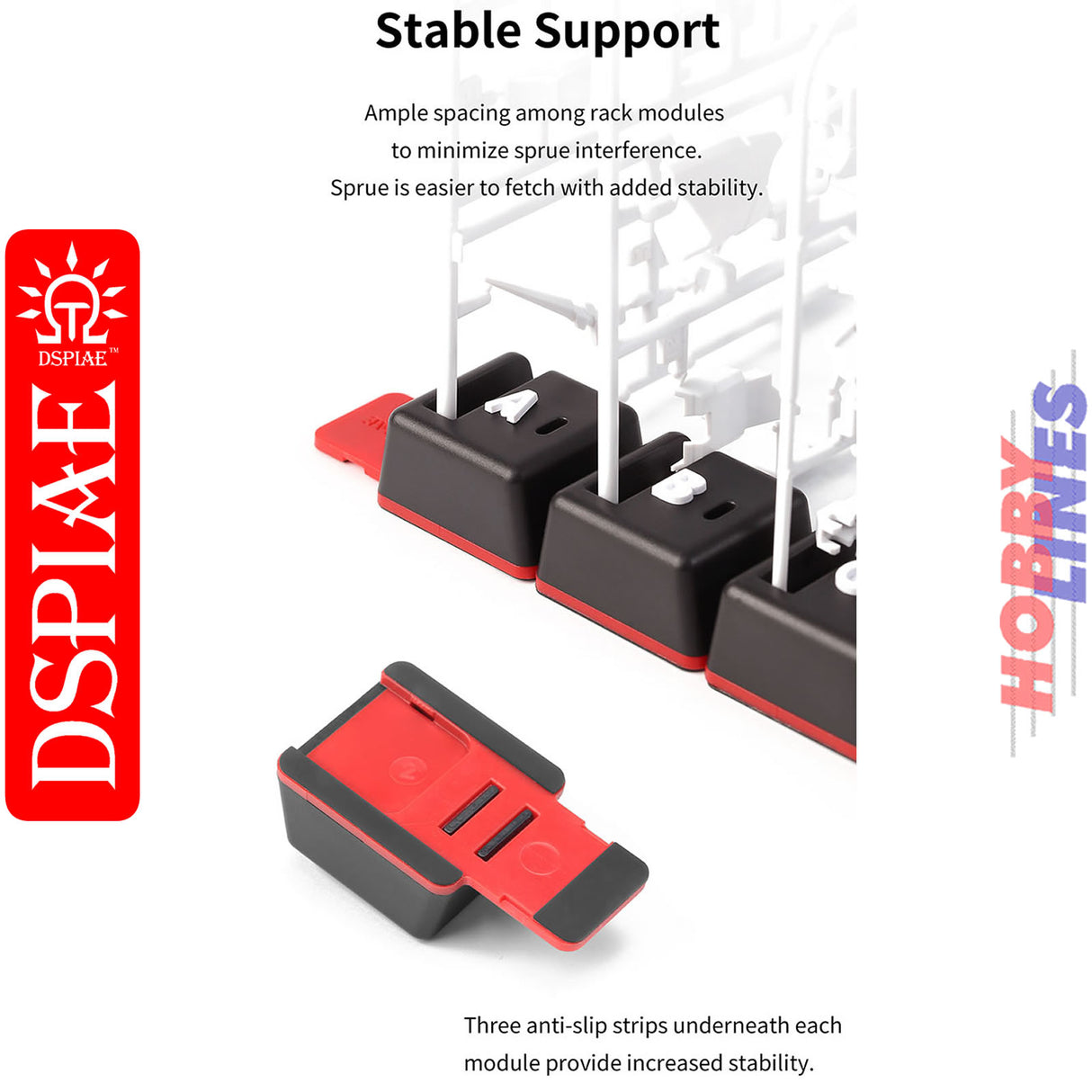 PT-SR Sprue Rack System | DSPIAE | DS019