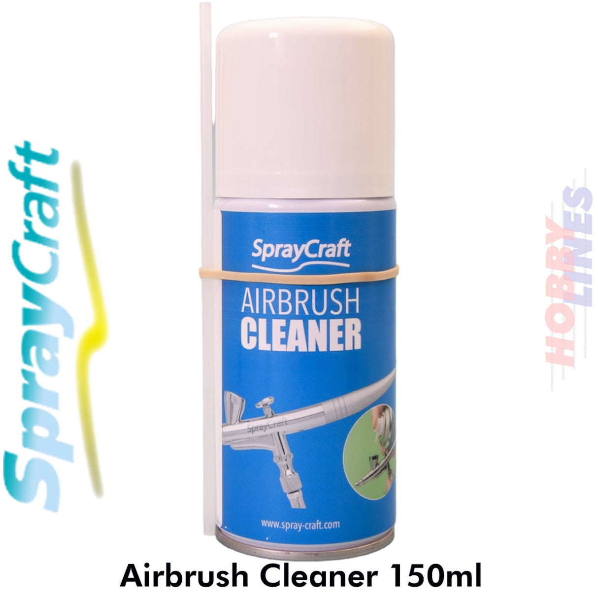 AIRBRUSH CLEANER Aerosol Instant Spray 150ml can SprayCraft Badger BA9120