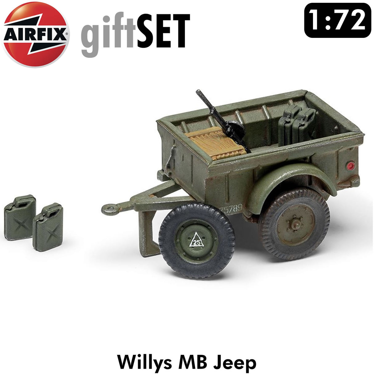 Willys MB Jeep WWII Starter Set | Airfix | A55117A