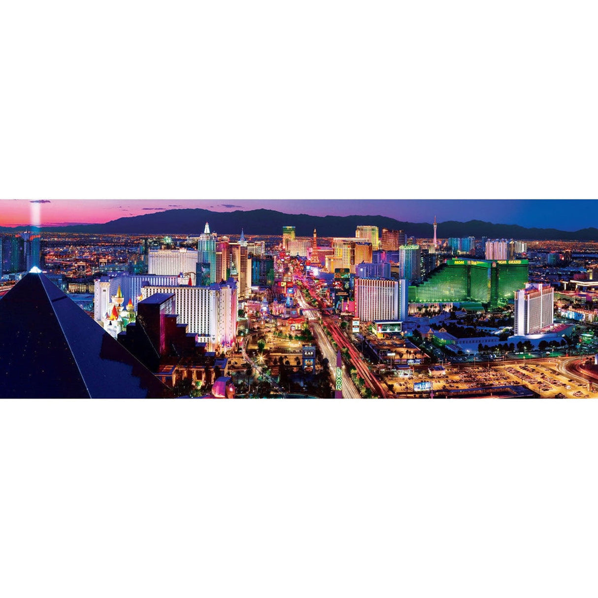 Las Vegas 1000pc Panoramic Jigsaw Puzzle | Masterpieces | 72073