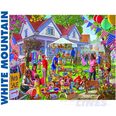 Yard Sale 1000 Pieces Jigsaw puzzle 1628