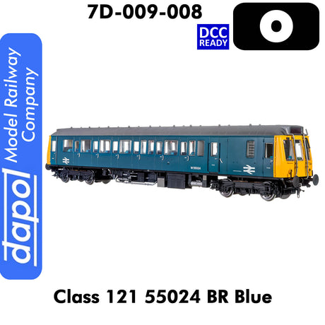 Class 121 55024 BR Blue Diesel | Dapol | 7D-009-008