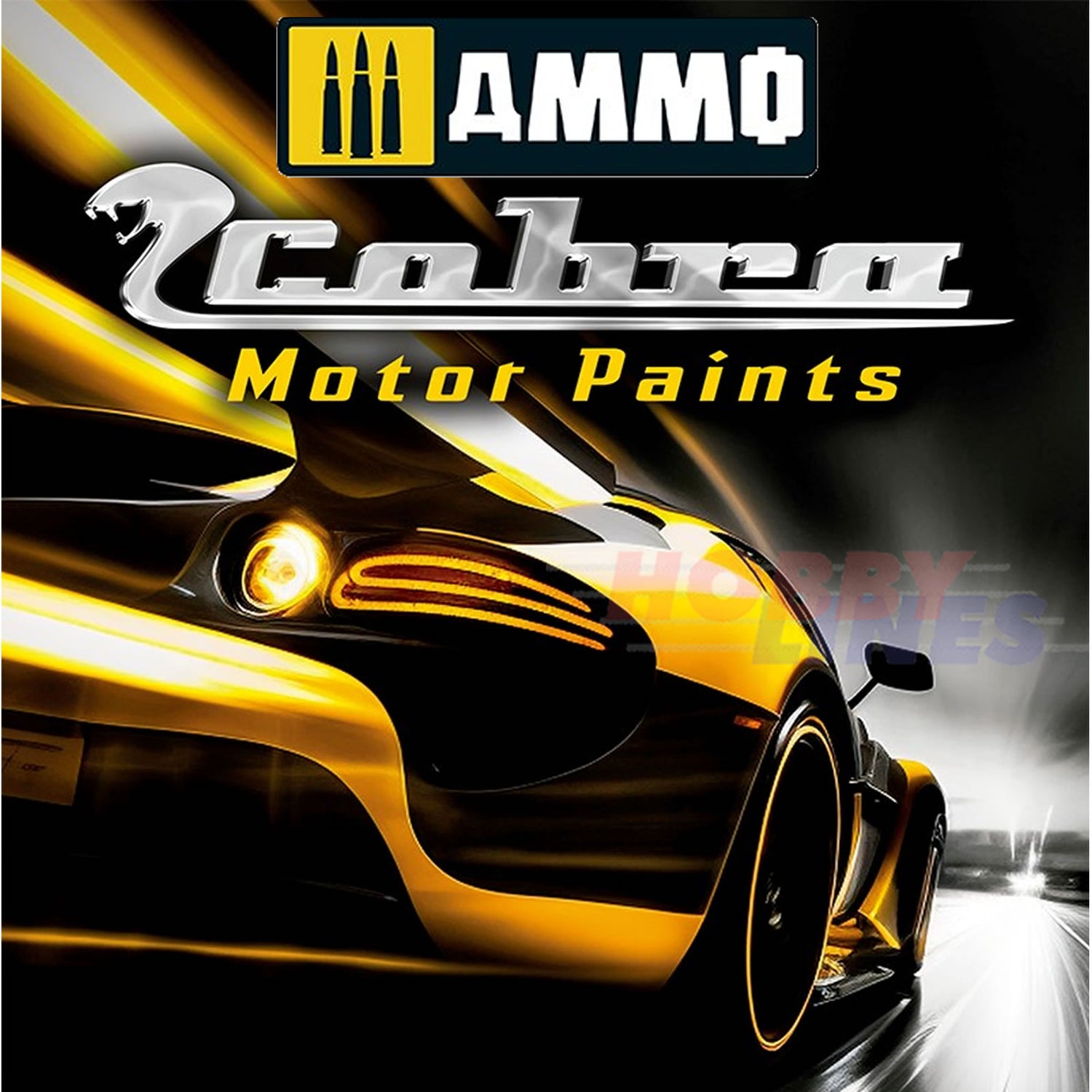 Cobra Motor British Racing Colours Vol1 Set 4x30ml Paint Brush Airbrush | Ammo by Mig Jimenez