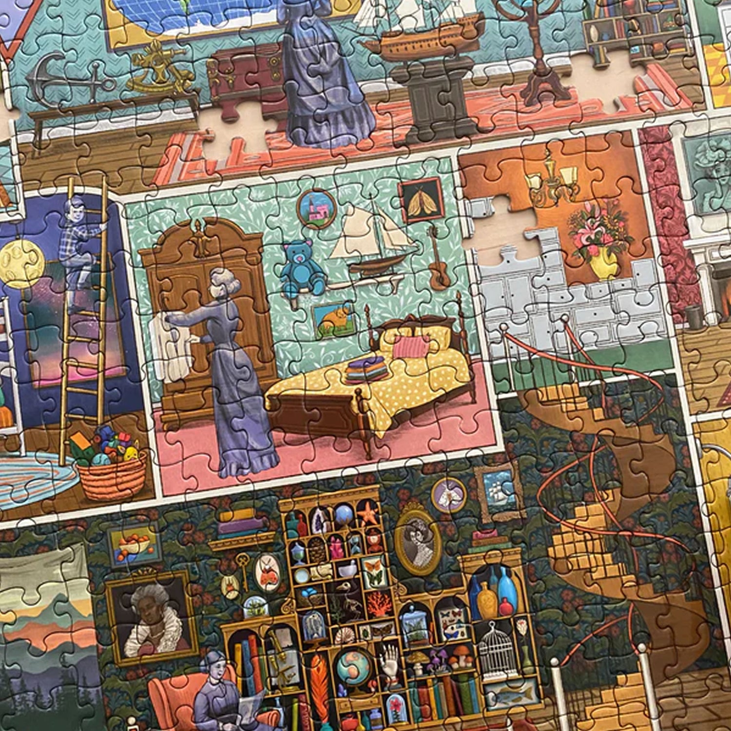 eeBoo THE ALCHEMISTS HOME 1000 pc Square Jigsaw Puzzle Super Deluxe PZTAST