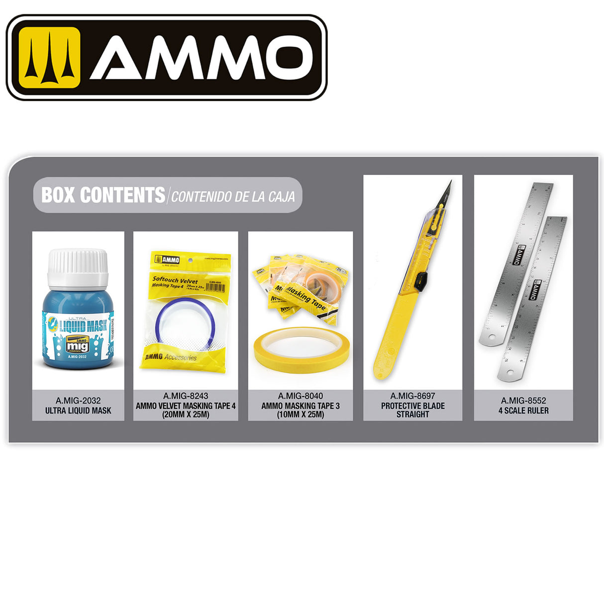 SUPERPACK - Beginners Set: Masking Products | Ammo by Mig Jemenez