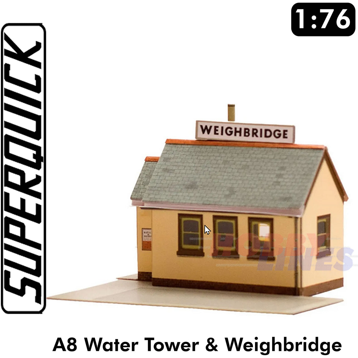 WATER TOWER A8 1:72 Scale OO HO Gauge Railways Building Series A A08 SuperQuick