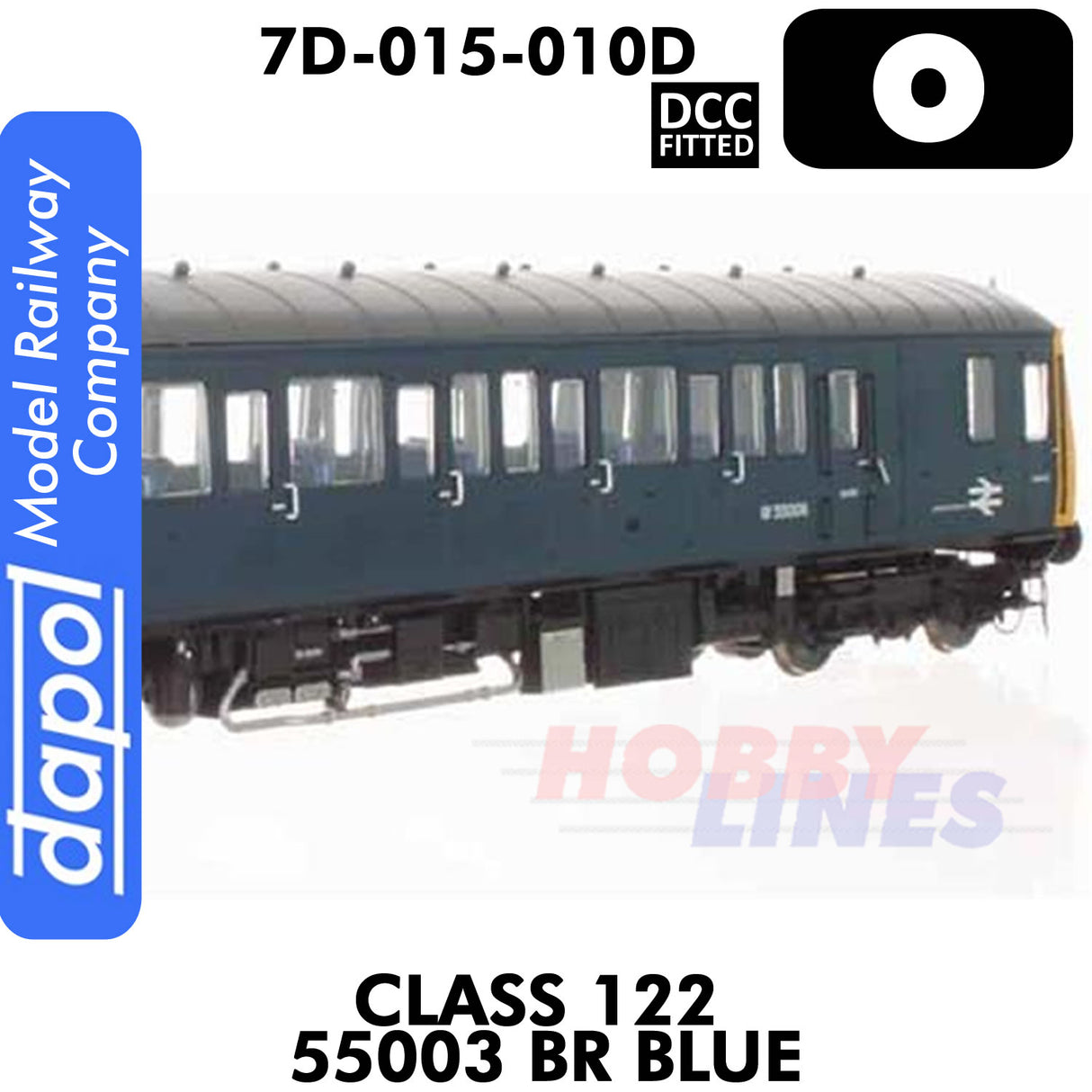 Class 122 55003 BR - Blue | Dapol | 7D-015-010D