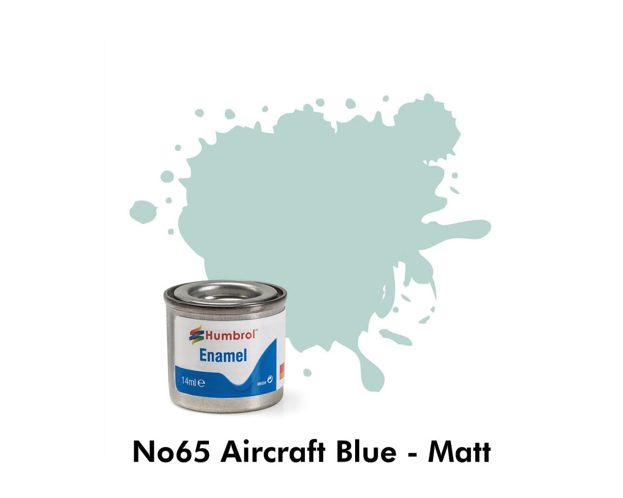 Enamel Tinlets No 65 Aircraft Blue Matt