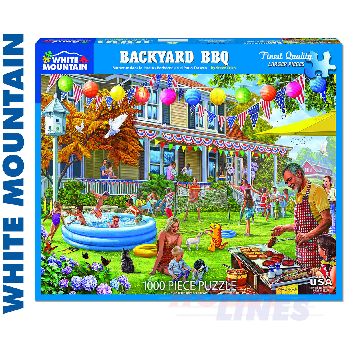 Backyard BBQ 1000 Pieces jigsaw puzzle 1554