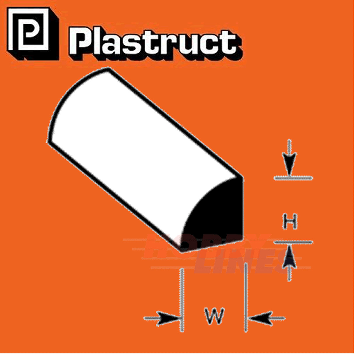SOLID QUARTER ROUND ROD range styrene ABS plastic polystyrene MRQ PLASTRUCT