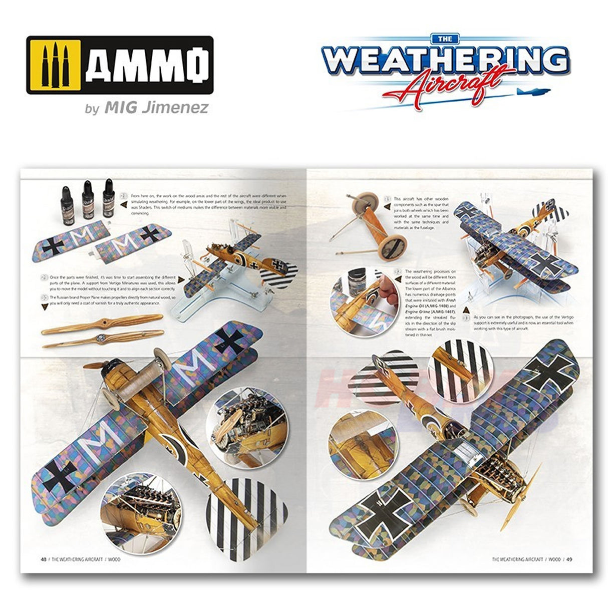 THE WEATHERING AIRCRAFT MAGAZINE - Issue 19 Wood | Ammo by Mig Jimenez