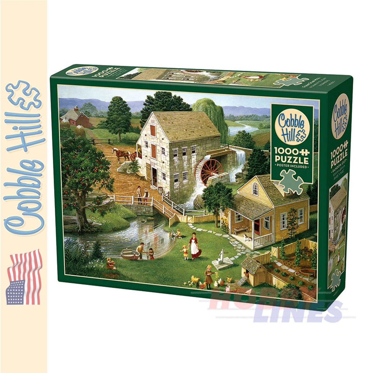 Four Star Mill Cobble Hill puzzle 1000pc CH40201