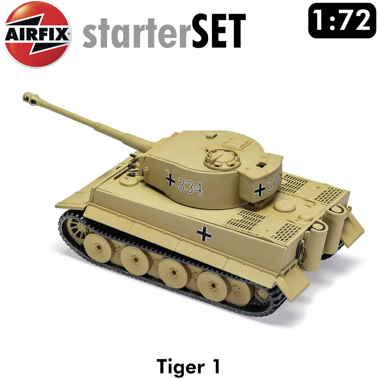 Tiger 1 Tank Starter Set | Airfix | A55004