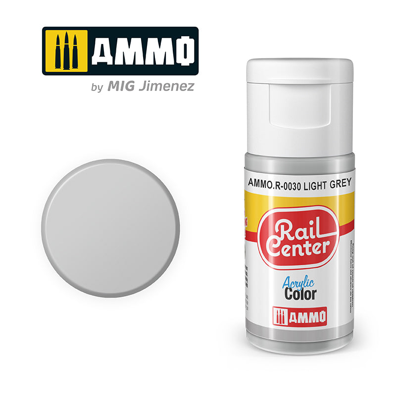 Rail Center - Light Grey - 15ml | Ammo by Mig Jimenez | MIGR0030