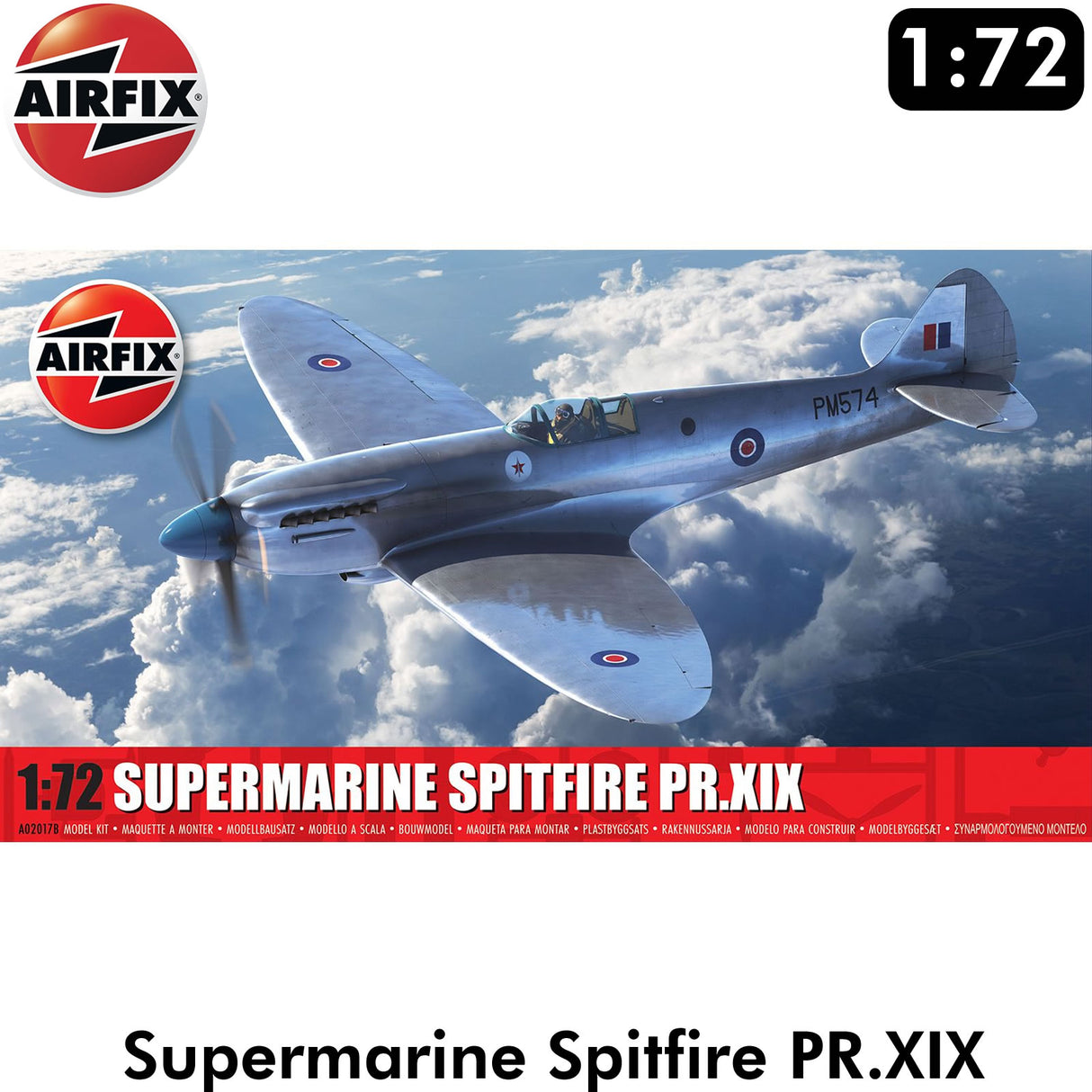 Supermarine Spitfire PR.XIX - Model Kit | Airfix | A02178B