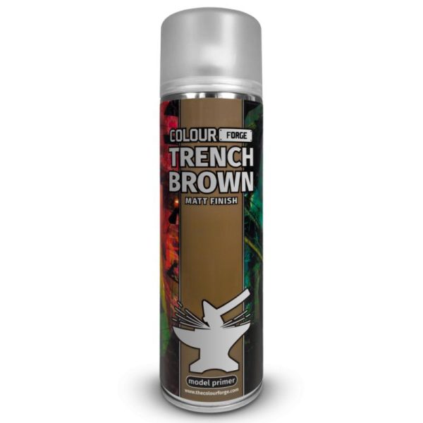 Trench Brown - 500ml Spray Paint | Colour Forge | TCFSPR013