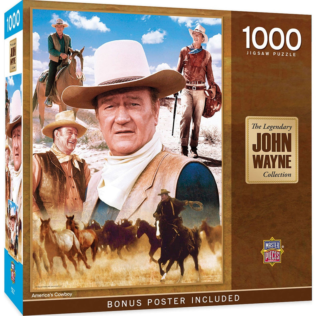 JOHN WAYNE America’s Cowboy 1000pc Masterpieces Jigsaw Puzzle 71238