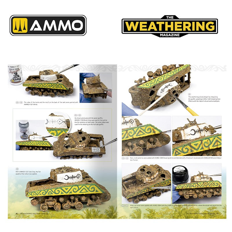 The Weathering Magazine - Issue 38 Rust 2.0 (English) | Ammo by Mig Jimenez | MIG4537