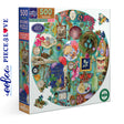 Naturalist Collection 500pc Round Puzzle | eeBoo | PZF110