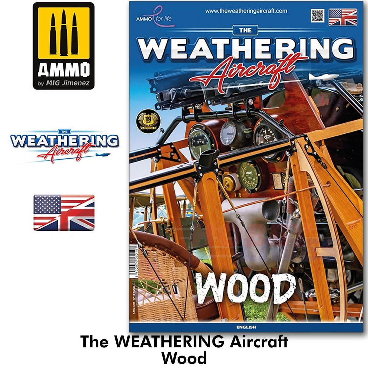 THE WEATHERING AIRCRAFT MAGAZINE - Issue 19 Wood | Ammo by Mig Jimenez