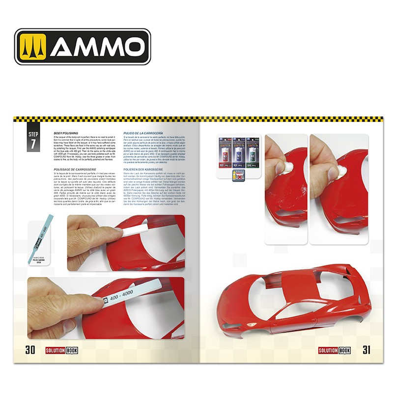 How to Paint & Lacquer SOLUTION BOOK 24 Scale Cars Cobra Paints | Ammo by Mig Jimenez