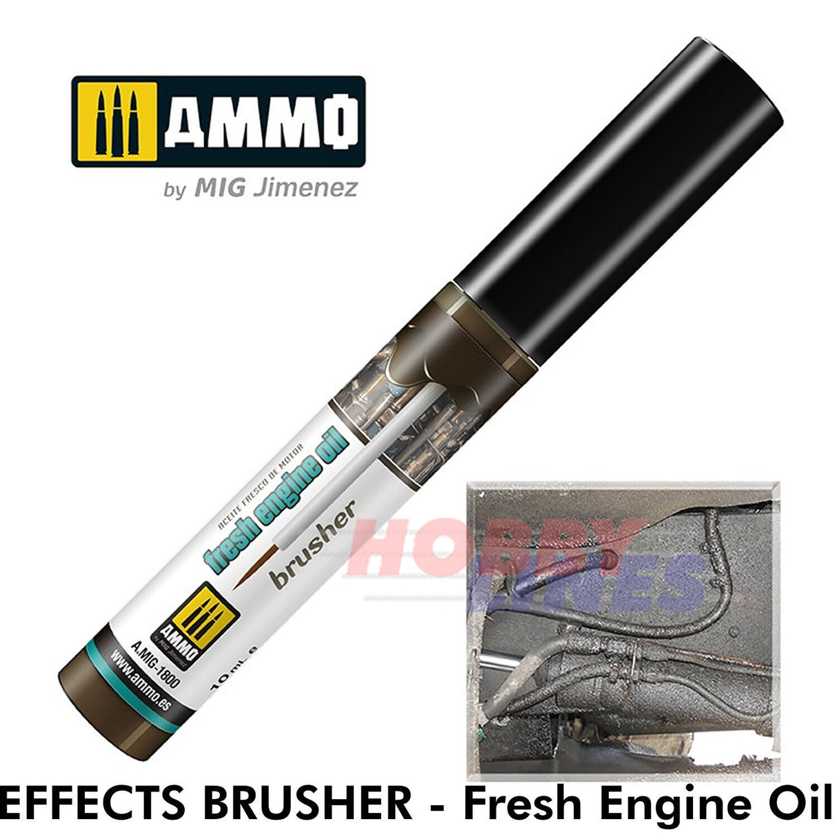 OILBRUSHERS Full Range of Top Quality Oil Brushers AMMO By Mig Jimenez