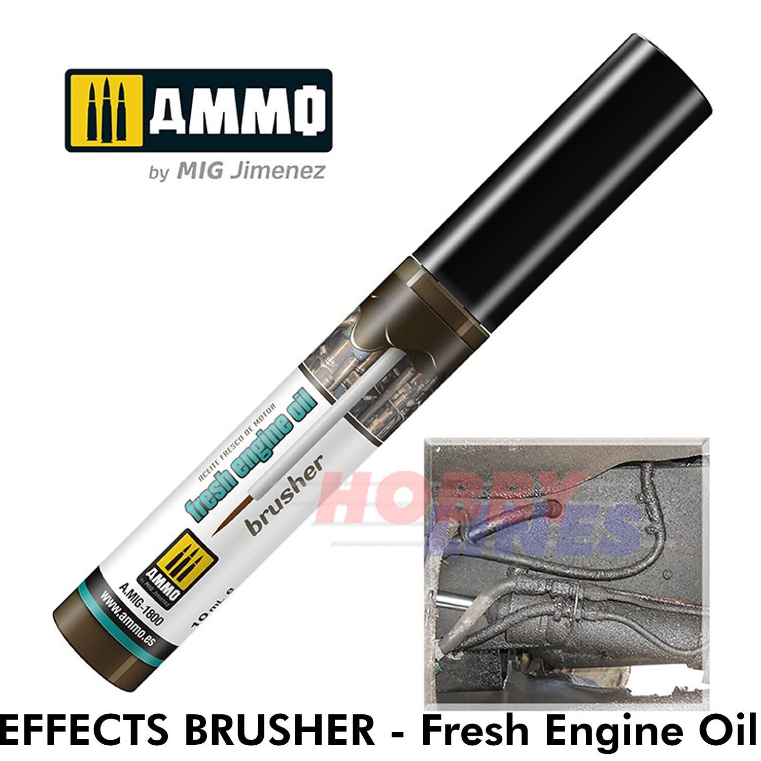 OILBRUSHERS Full Range of Top Quality Oil Brushers AMMO By Mig Jimenez