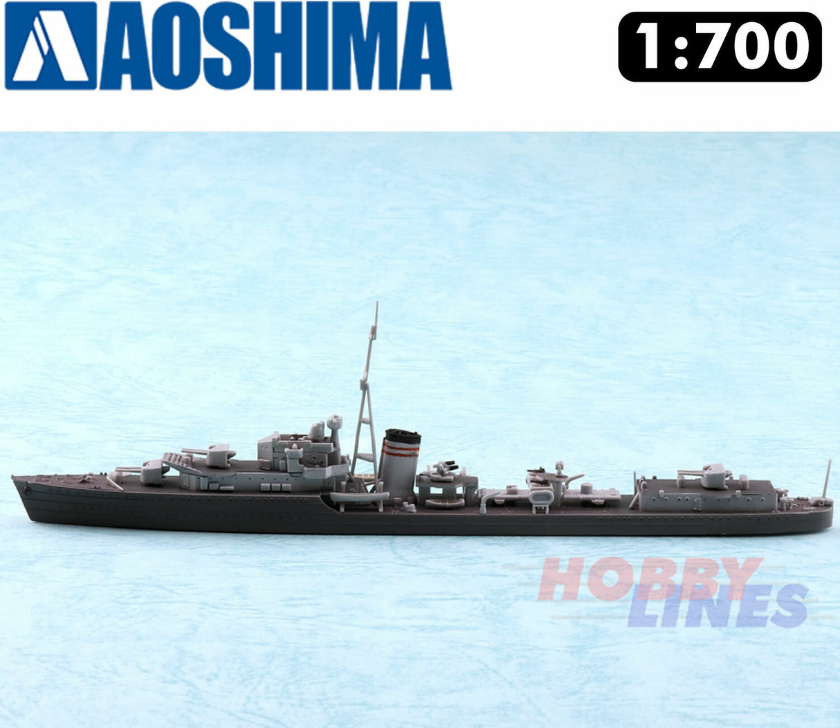 DESTROYER HMS JERVIS Royal Navy WWII Super Detail 1:700 model kit Aoshima 05764
