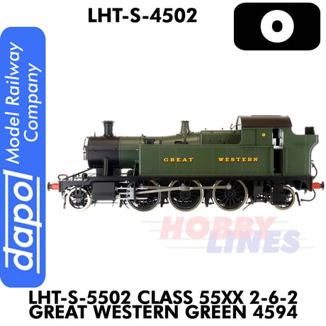 Class 45XX Small Prairie 2-6-2T - Great Western Green Unnumbered -DCC Ready | Lionheart Trains | LHT-S-4502