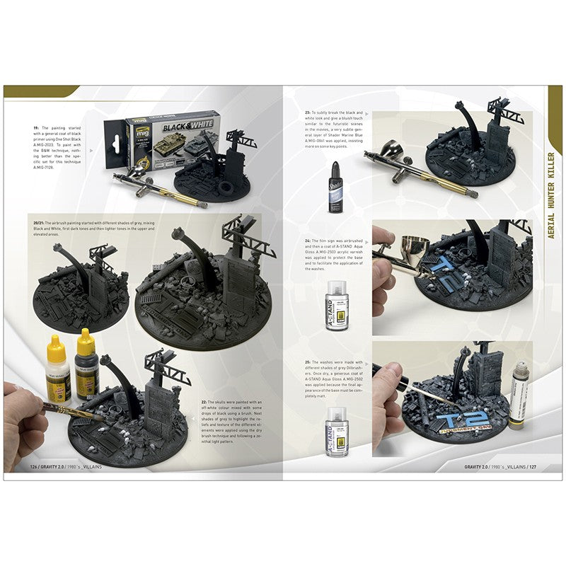 GRAVITY 2.1 - Sci-Fi Modelling's Perfect Guide - 1980's Part 2: Villains (English) | Ammo by Mig Jimenez | MIG6101
