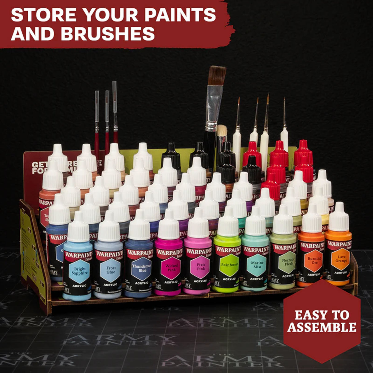 Warpaints Fanatic Mega Paint Set - Acrylic - 18ml Bottles | Army Painter | WP8067P