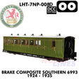 Brake Composite Southern - 6993 1924- 1935 - DCC - OO | Lionheart Trains | LHT-7NP-008D