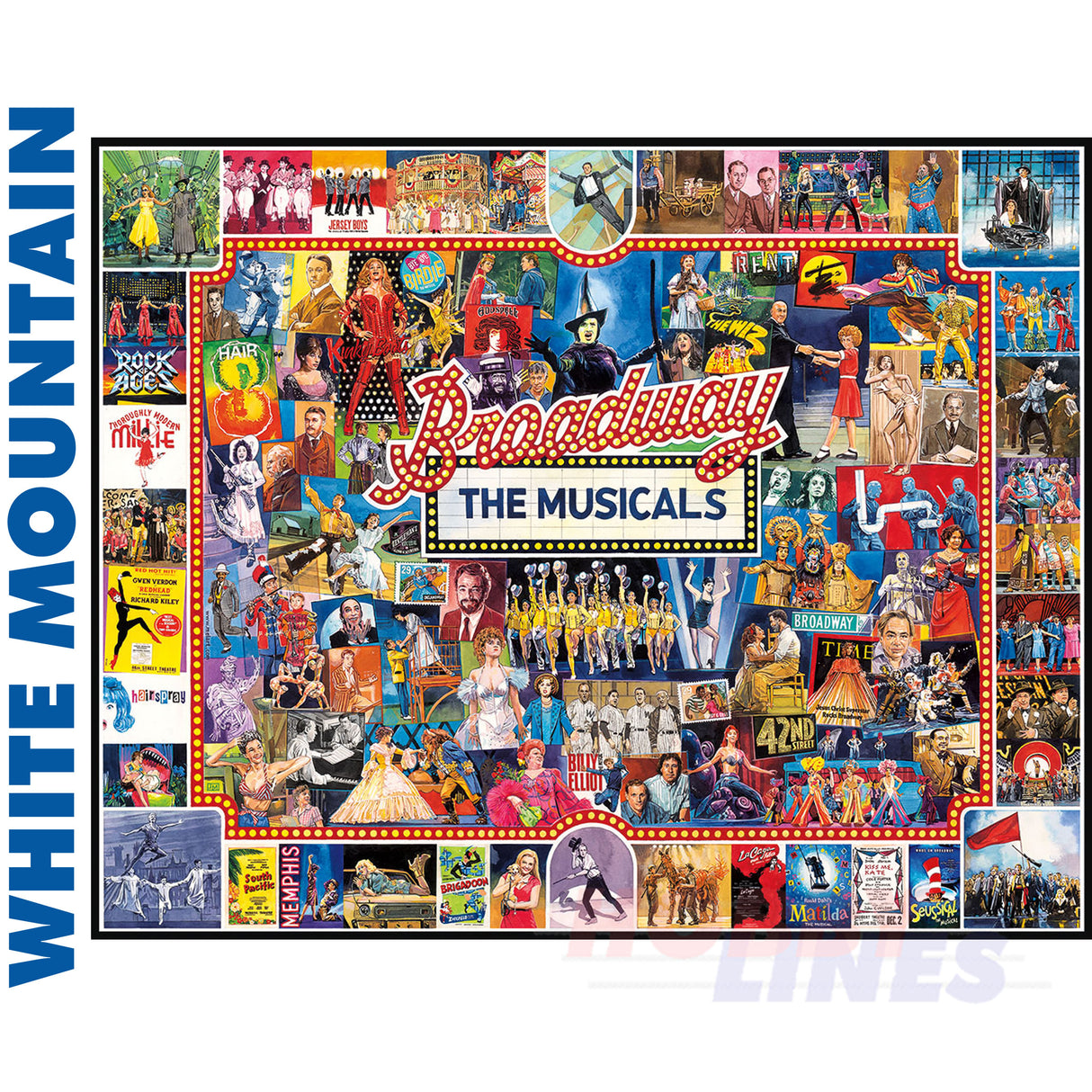 Broadway 1000 Piece Jigsaw Puzzle 1094