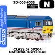 Class 59 59204 National Power Blue - DCC & Sound | Dapol | 2D-005-003S