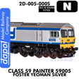 Class 59 Painter 59005 Foster Yeoman Silver - DCC & Sound | Dapol | 2D-005-000S
