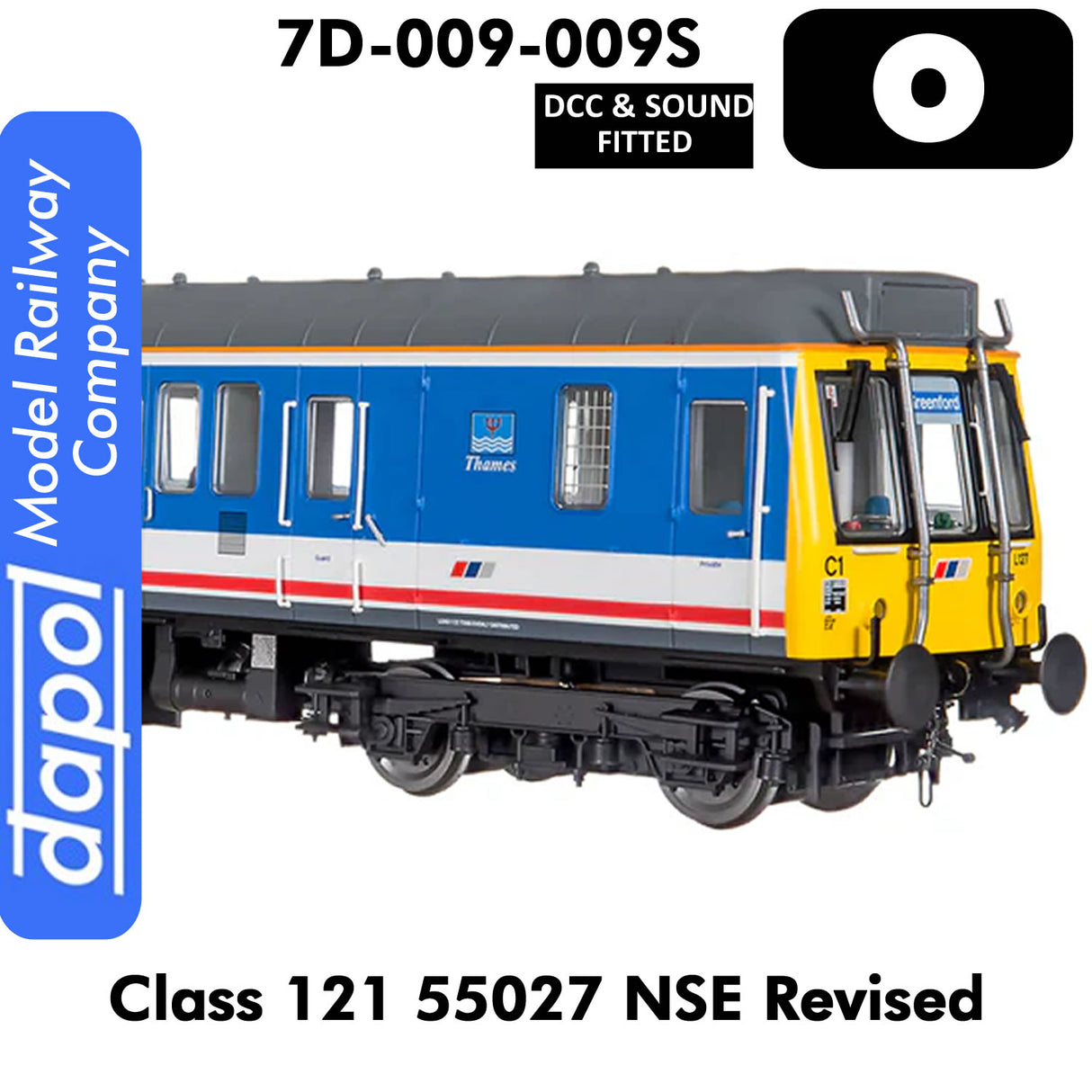 Class 121 55027 NSE Revised | Dapol |  7D-009-009S