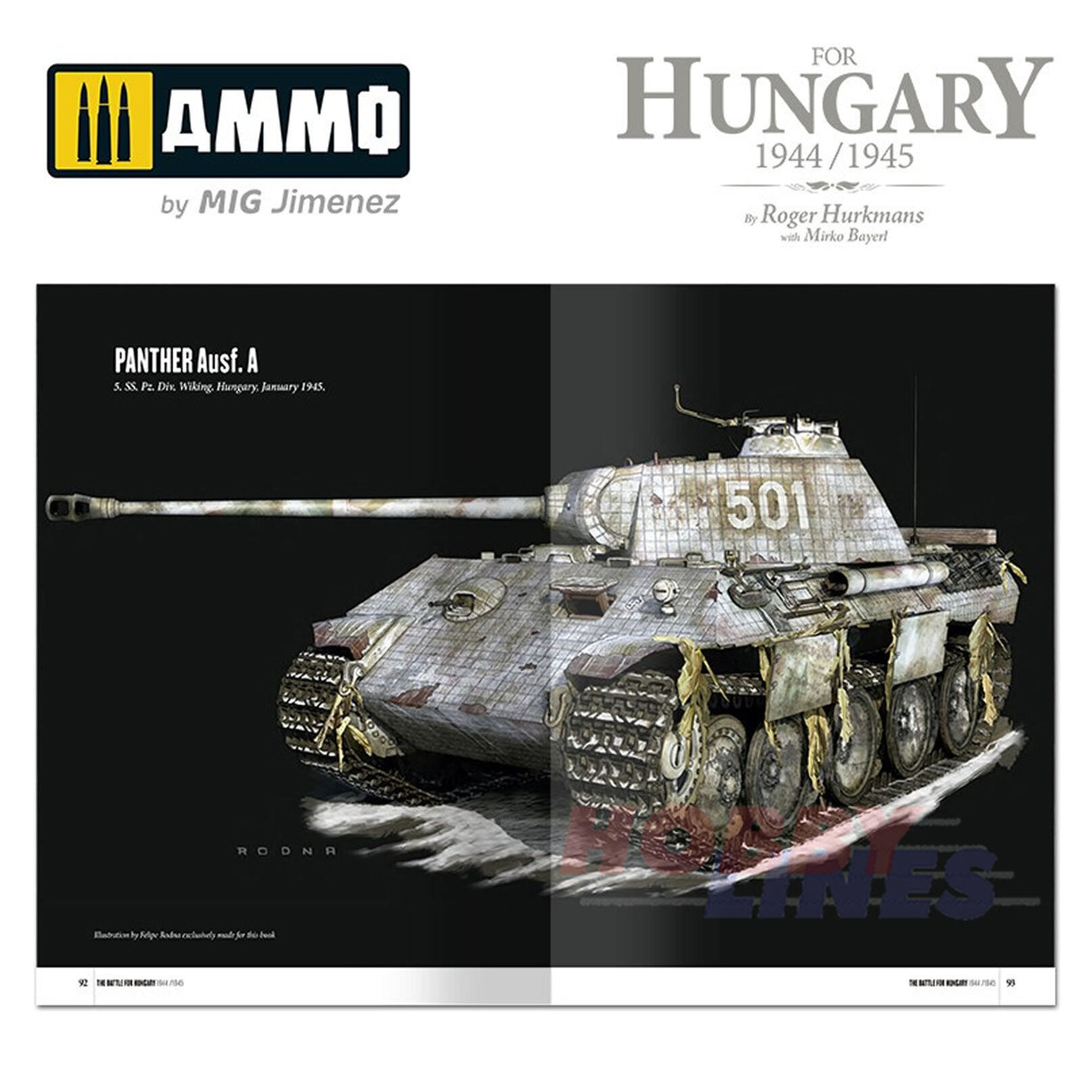 BATTLE for HUNGARY (1944-45) WWII English Book 200pages Ammo by Mig MIG6280