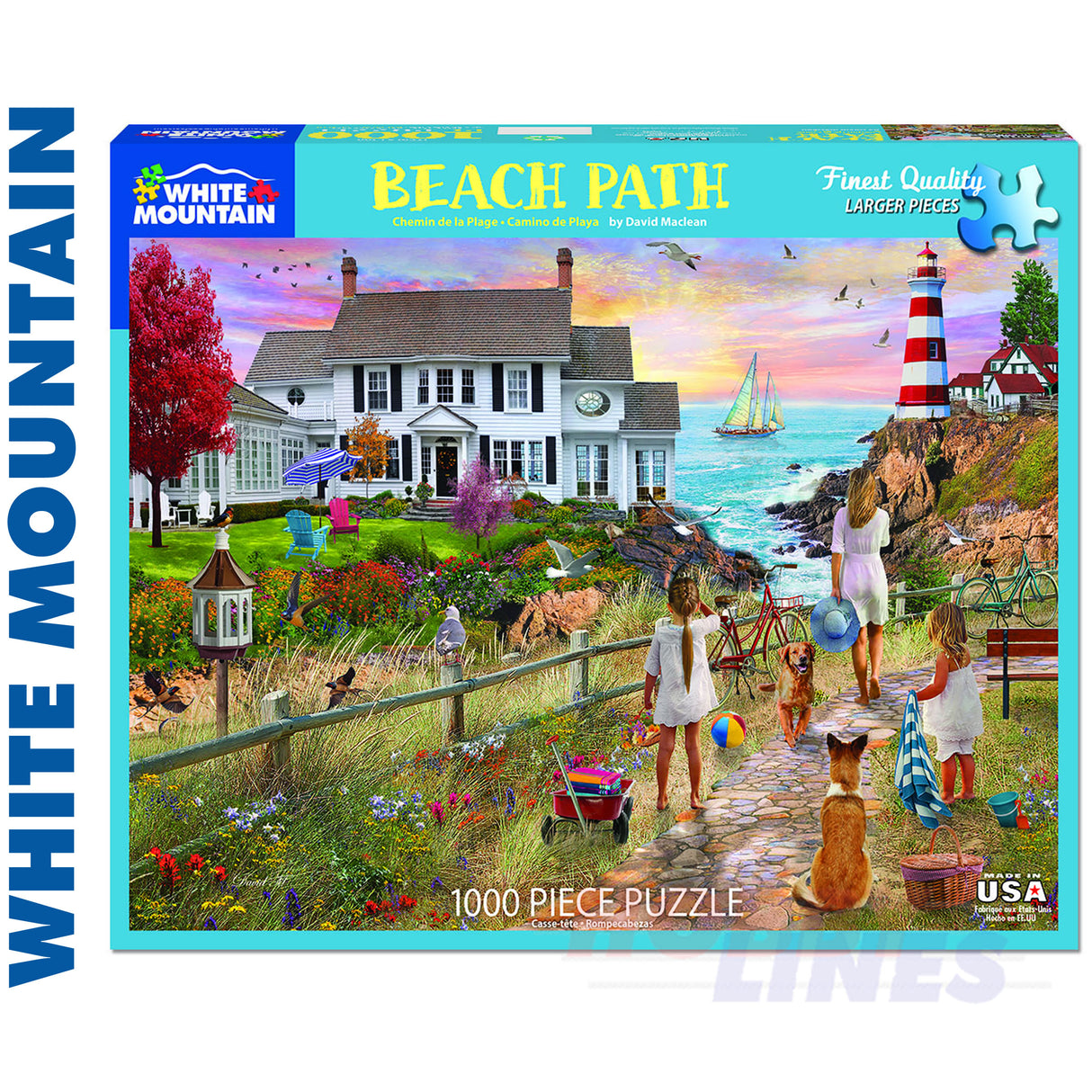 Beach Path 1000 Piece Jigsaw Puzzle 1580